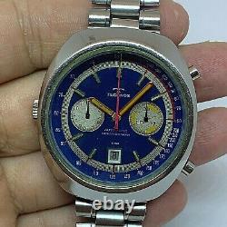 Super Rare Technos Montreal Manufactured By Heuer Automatic Chronograph Cal12