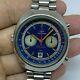 Super Rare Technos Montreal Manufactured By Heuer Automatic Chronograph Cal12