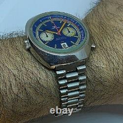 Super Rare Technos Montreal Manufactured By Heuer Automatic Chronograph Cal12