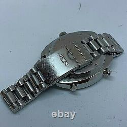 Super Rare Technos Montreal Manufactured By Heuer Automatic Chronograph Cal12