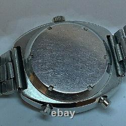 Super Rare Technos Montreal Manufactured By Heuer Automatic Chronograph Cal12