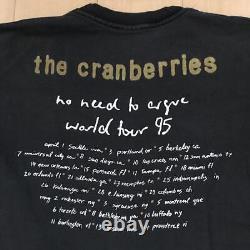 Super Rare The Cranberries Cranberries 1994 Vintage T-shirt