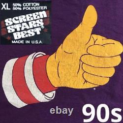 Super Rare Thumbs Up Donald McDonald 90s Vintage T shirt Thumb T-Shirt