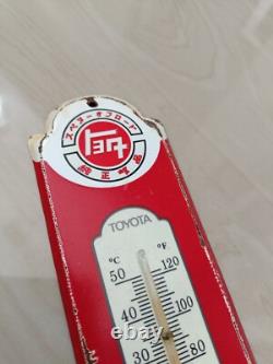 Super Rare Toyota Thermometer Gas & Oil Vintage Collectable automotive souvenir