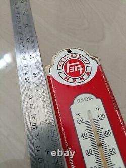 Super Rare Toyota Thermometer Gas & Oil Vintage Collectable automotive souvenir