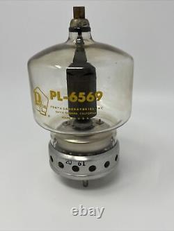Super Rare VINTAGE 1960s PENTA LAB PL-6569 Transmitting Triode POWER Vacuum TUBE