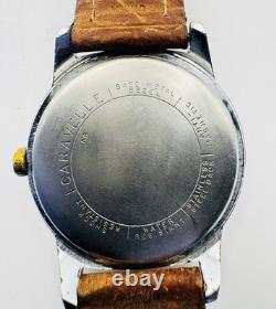 Super Rare Vintage 17 JWL Caravelle by Bulova Mechanical Men Watch 70s