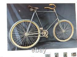 Super Rare Vintage 1890s Regent Spalding Wood Wheel Rail Wood Handlebar Bike