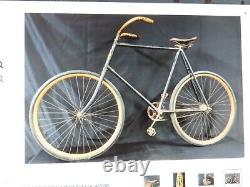 Super Rare Vintage 1890s Regent Spalding Wood Wheel Rail Wood Handlebar Bike