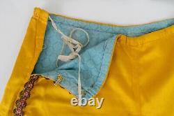 Super Rare Vintage 1920s Gold Silk Burlesque Outfit Amazing Unworn Condition