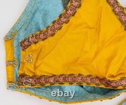 Super Rare Vintage 1920s Gold Silk Burlesque Outfit Amazing Unworn Condition