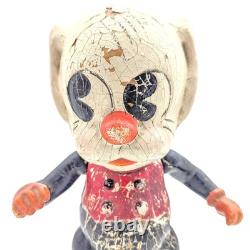 Super Rare Vintage 1932 Tobie the Dog Composition Doll