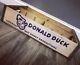 Super Rare Vintage 1953 Walt Disney Donald Duck Wood Soda Pop Crate Mint Shape