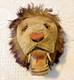 Super Rare Vintage 1958 Steiff LION Trophy Large 60 cm USA Market Only 12 x 11