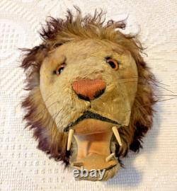 Super Rare Vintage 1958 Steiff LION Trophy Large 60 cm USA Market Only 12 x 11