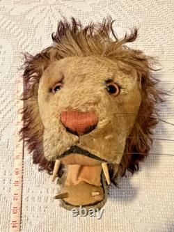 Super Rare Vintage 1958 Steiff LION Trophy Large 60 cm USA Market Only 12 x 11 Super Rare Vintage 1958 Steiff LION Trophy Large 60 cm USA Market Only 12 x 11
