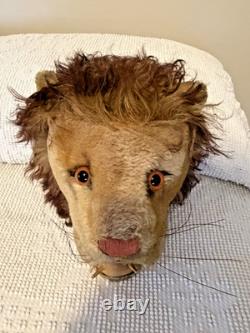 Super Rare Vintage 1958 Steiff LION Trophy Large 60 cm USA Market Only 12 x 11 Super Rare Vintage 1958 Steiff LION Trophy Large 60 cm USA Market Only 12 x 11