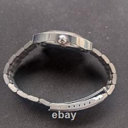 Super Rare Vintage 1960 Seiko Blue Dial 66b 6000 Movement 17 jewels Mens watch