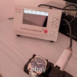 Super Rare Vintage 1960 Seiko Blue Dial 66b 6000 Movement 17 jewels Mens watch