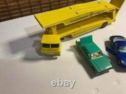 Super Rare! Vintage 1960s Matchbox G-2 Transporter Set Complete Open Box READ