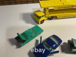 Super Rare! Vintage 1960s Matchbox G-2 Transporter Set Complete Open Box READ