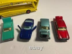 Super Rare! Vintage 1960s Matchbox G-2 Transporter Set Complete Open Box READ