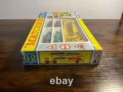 Super Rare! Vintage 1960s Matchbox G-2 Transporter Set Complete Open Box READ