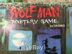 Super Rare Vintage 1963 Hasbro Wolfman Mystery Game Classic Universal Monsters