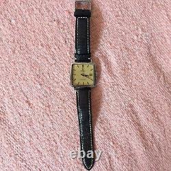 Super Rare Vintage 1970 Omega Seamaster Square Face MSRP $4495