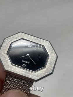 Super Rare Vintage 1970's Seiko Octagon Asymmetrical Mechanical (manuel) Watch