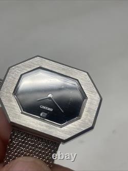 Super Rare Vintage 1970's Seiko Octagon Asymmetrical Mechanical (manuel) Watch