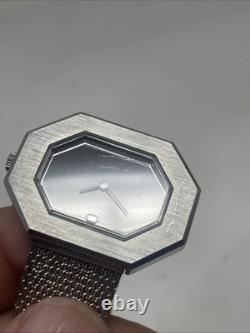 Super Rare Vintage 1970's Seiko Octagon Asymmetrical Mechanical (manuel) Watch