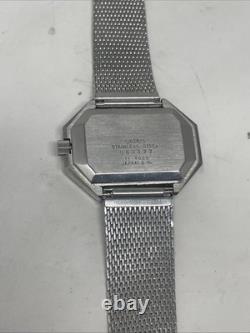 Super Rare Vintage 1970's Seiko Octagon Asymmetrical Mechanical (manuel) Watch