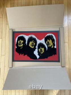 Super Rare Vintage 1974 Beatles Rubber Soul Record Store Promo Doormatclean