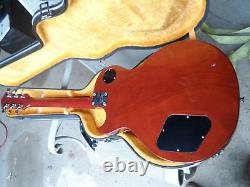 Super Rare! Vintage 1975 Ibanez Custom Vine Inlay Les Paul Electric Guitar