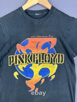 Super Rare Vintage 1977 Pink Floyd American Tour Band Music Promo Band Tee Album