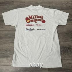 Super Rare Vintage 1977 Super Bowl of Motocross Graphic Tee Single Stitch