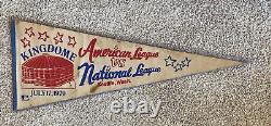 Super Rare Vintage 1979 Seattle American League All-Star Game Pennant! Dirty