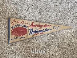 Super Rare Vintage 1979 Seattle American League All-Star Game Pennant! Dirty