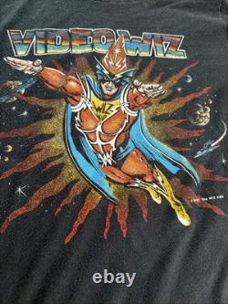 Super Rare Vintage 1981 Wiz Kids Video Wiz Arcade Game Store T Shirt Grail Small