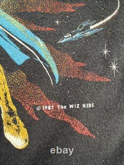 Super Rare Vintage 1981 Wiz Kids Video Wiz Arcade Game Store T Shirt Grail Small