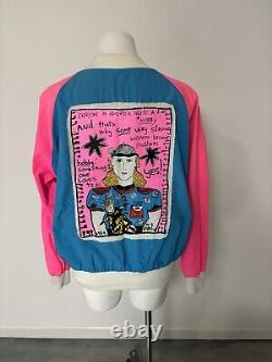 Super Rare Vintage 1989 Progressive Clothing Nancy Drew Wind Breaker Jacket