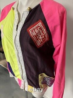 Super Rare Vintage 1989 Progressive Clothing Nancy Drew Wind Breaker Jacket