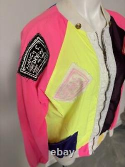 Super Rare Vintage 1989 Progressive Clothing Nancy Drew Wind Breaker Jacket