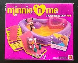 Super Rare Vintage 1991 Minnie N Me Secret Stamp Club Pool Mattel New NIB