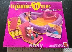 Super Rare Vintage 1991 Minnie N Me Secret Stamp Club Pool Mattel New NIB