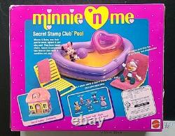 Super Rare Vintage 1991 Minnie N Me Secret Stamp Club Pool Mattel New NIB