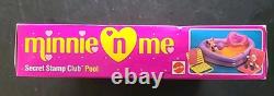 Super Rare Vintage 1991 Minnie N Me Secret Stamp Club Pool Mattel New NIB