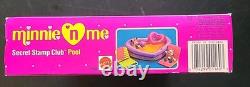 Super Rare Vintage 1991 Minnie N Me Secret Stamp Club Pool Mattel New NIB