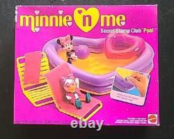 Super Rare Vintage 1991 Minnie N Me Secret Stamp Club Pool Mattel New NIB